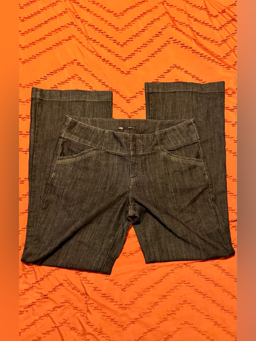 Maurices Dark Wide Leg Trouser Jeans